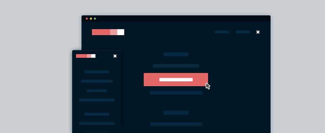 CSS- und JQuery-Vollbild-Popup-Navigation