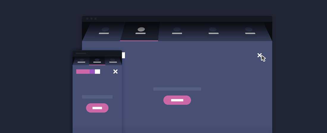 3D вращающаяся навигация в css и jquery