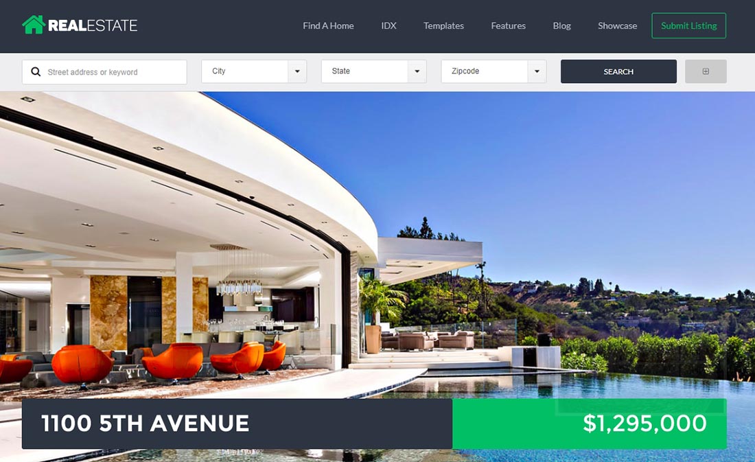 WP Pro Real Estate 7 – Tema WordPress Real Estat Terbaik