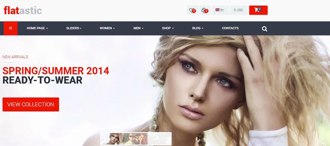 Flatastic Responsive Multipurpose VirtueMart Theme Modèles de conception de sites Web