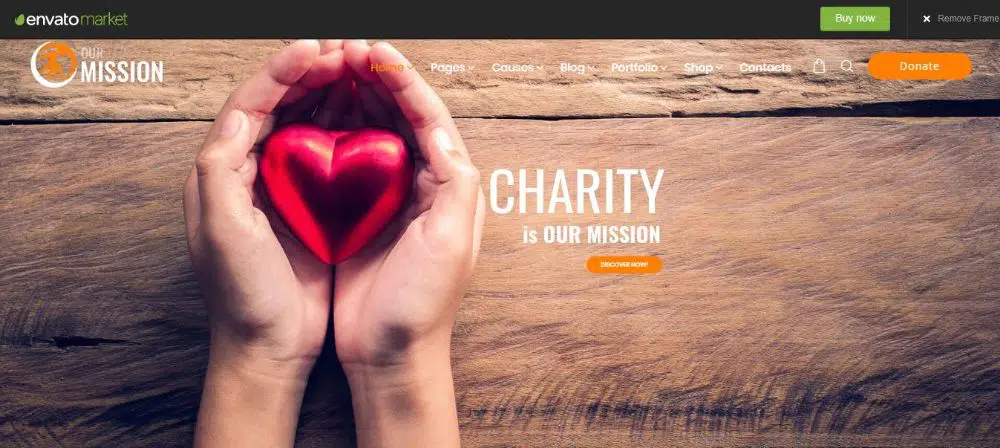 Misyonumuz - Charity WordPress Teması