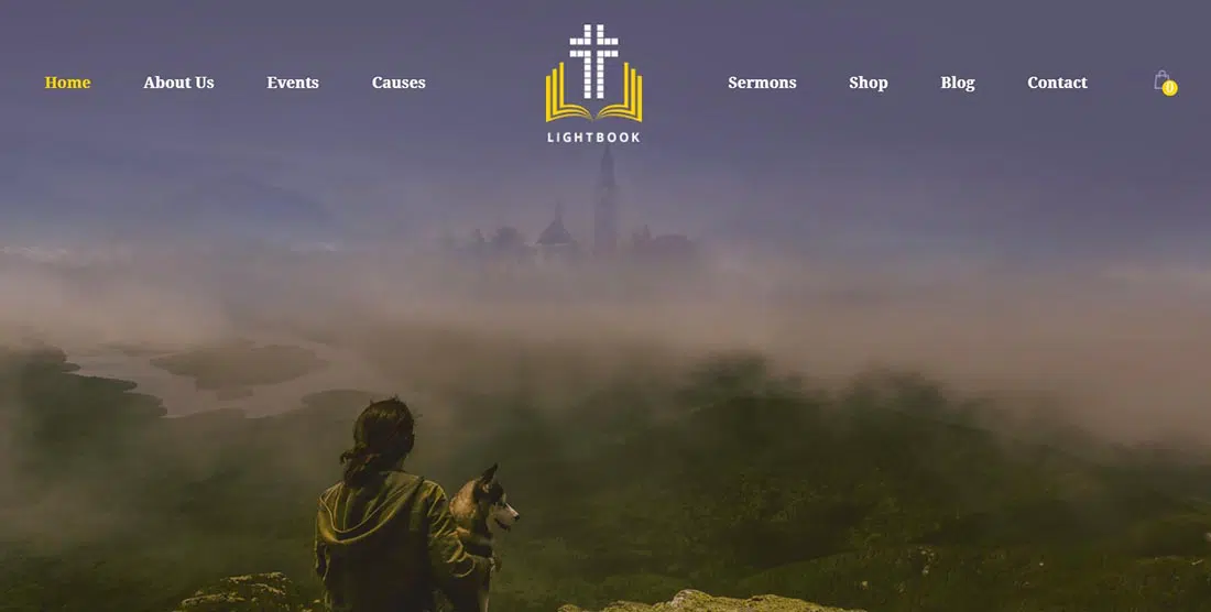 Tema WordPress de Eventos da Igreja