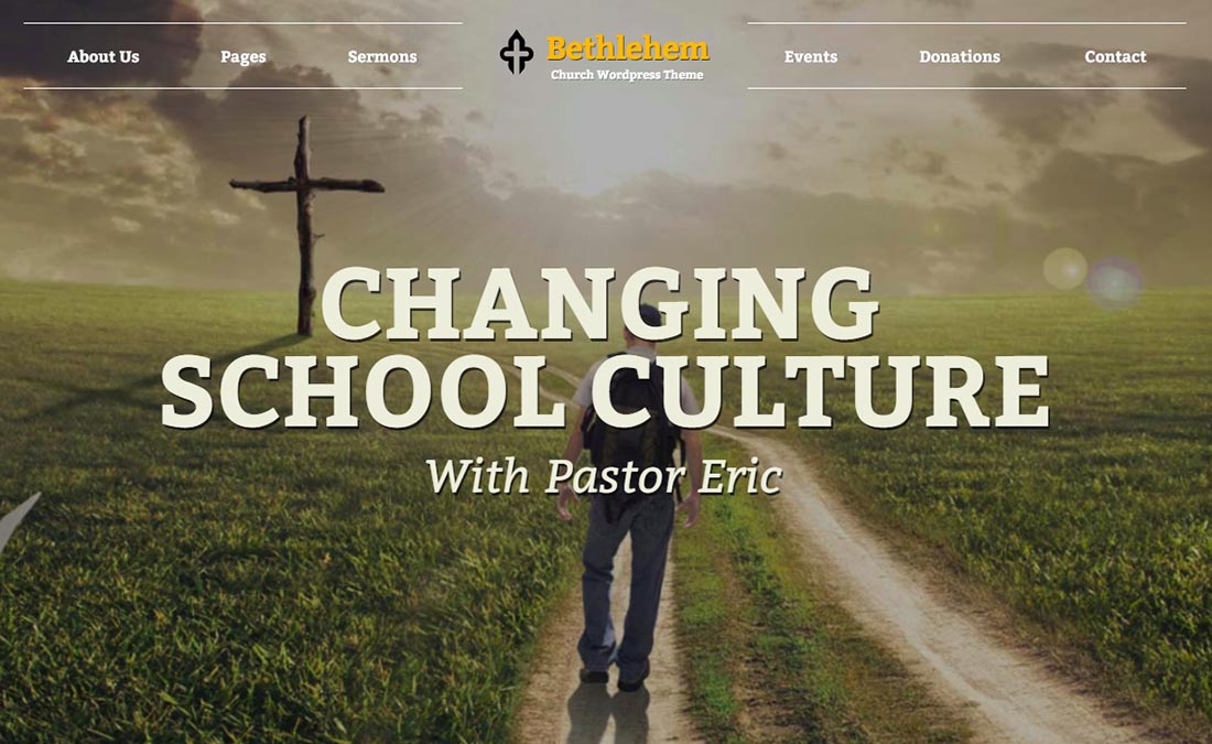 Betlehem – Tema WordPress Gereja