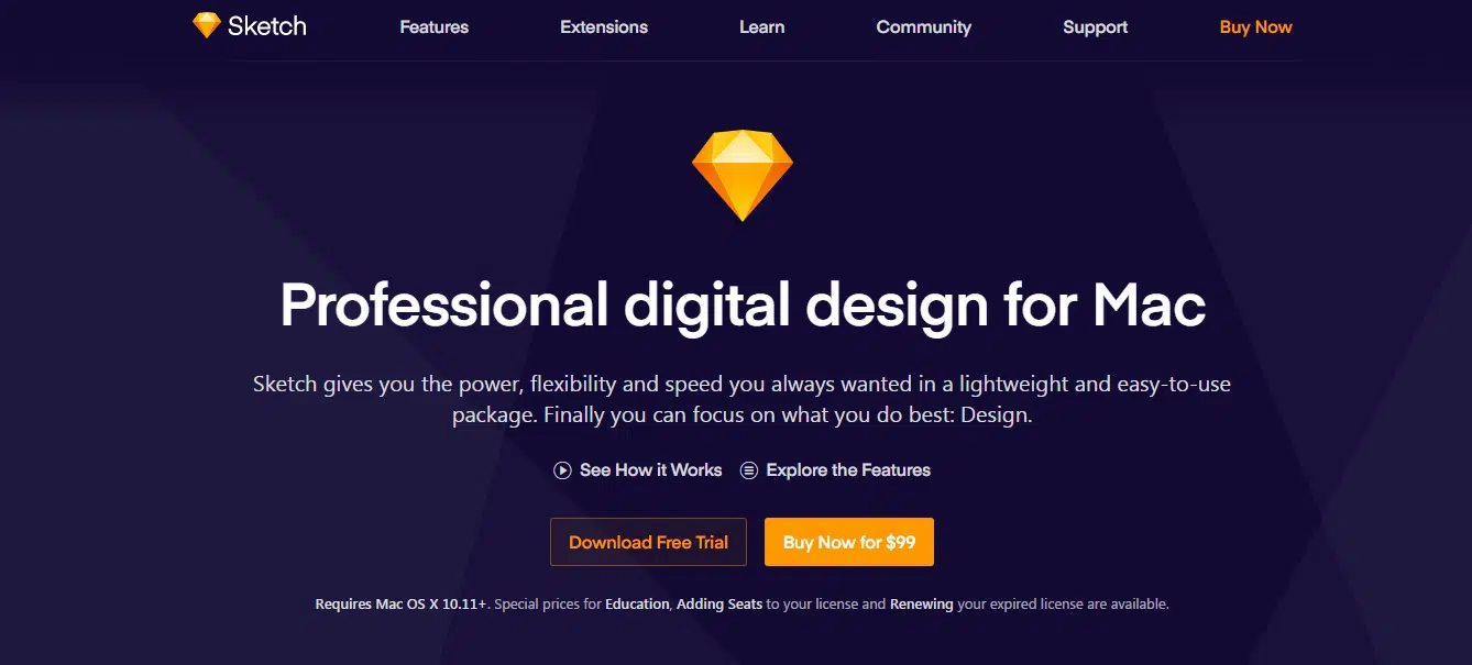 Sketch - Software digital profesional