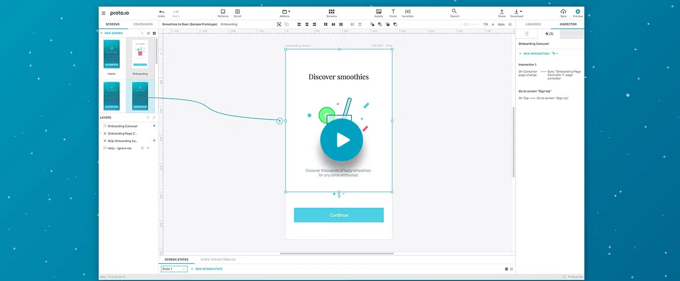 Proto.io-リアルに感じるプロトタイプ