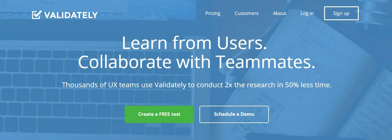 UX Software Validately — мощное исследование пользователей