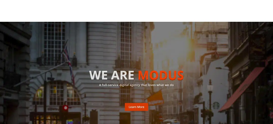 Modèle de site Web gratuit Modus _ Modèles CSS gratuits _ Modèle Open Source CSS gratuit pour une modification facile