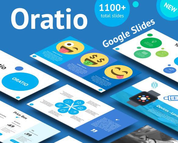 قالب الأعمال oratio