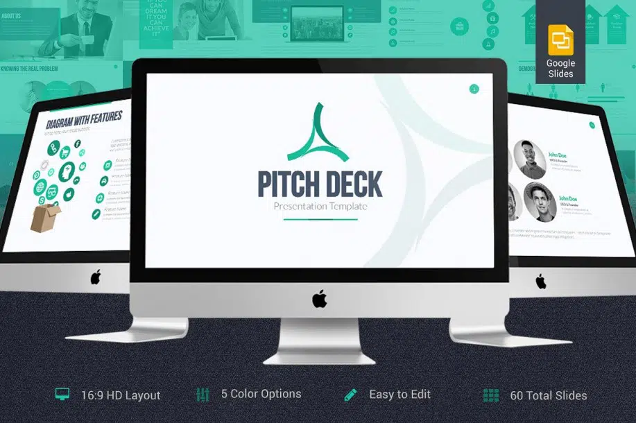 Templat Google Slides Pitch Deck