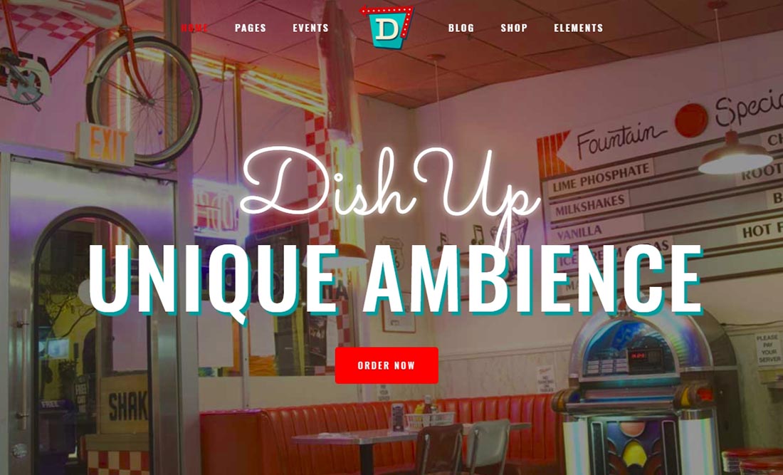 DishUp – Vintage WordPress Teması