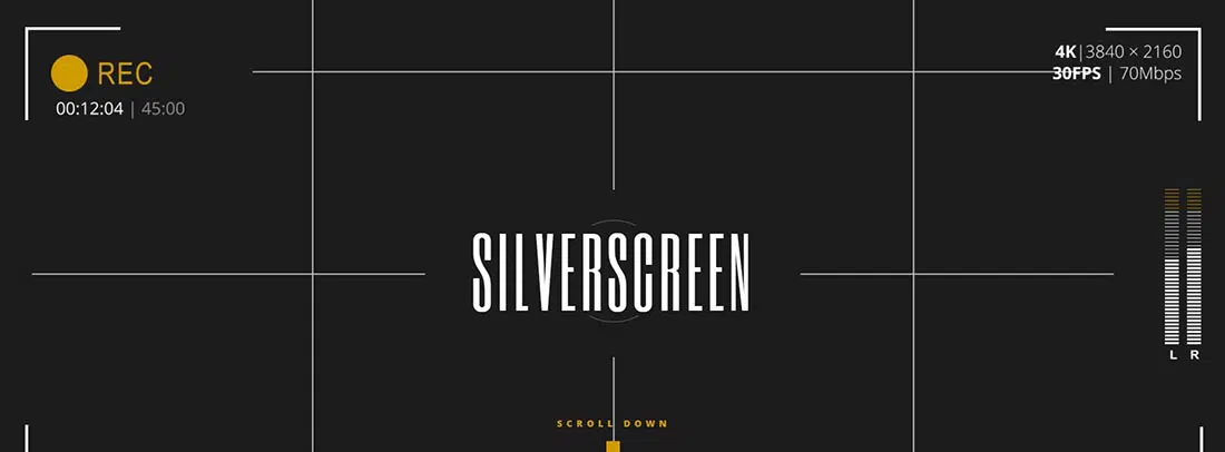 Silverscreen 復古 WordPress 主題