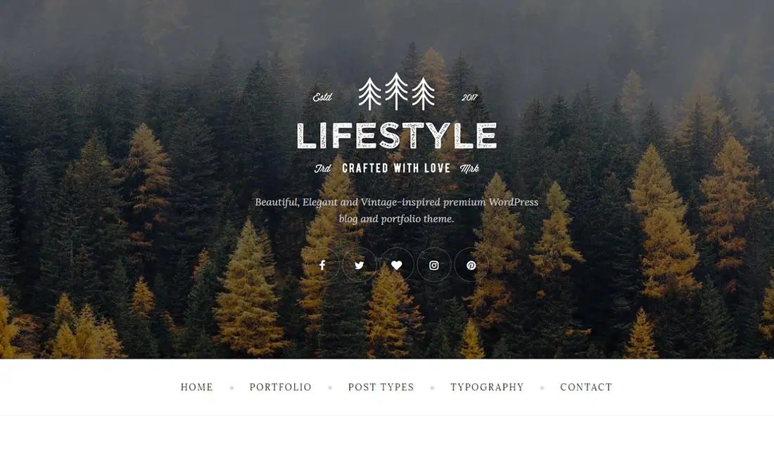 Lifestyle Vintage WordPress Teması