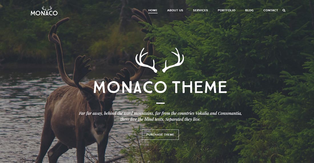 Monako – piękny motyw Vintage WordPress