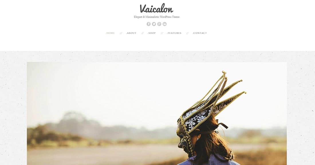 Vaicalon – Tema Blog WordPress Vintage