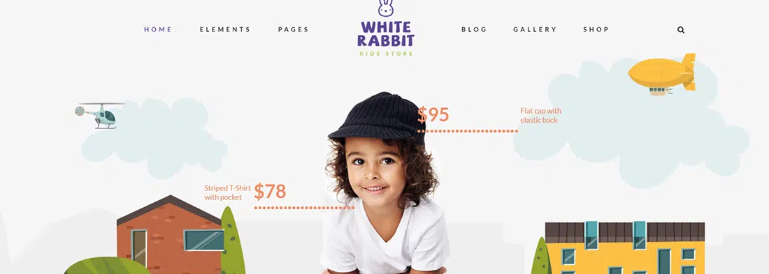 White Rabbit - Negozio di abbigliamento per giocattoli per bambini