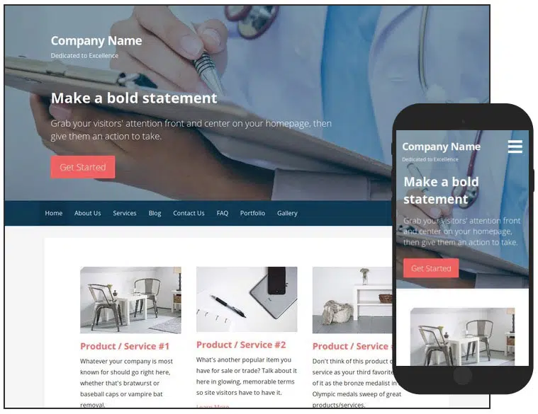 7 Primer Medical Support WordPress 主题