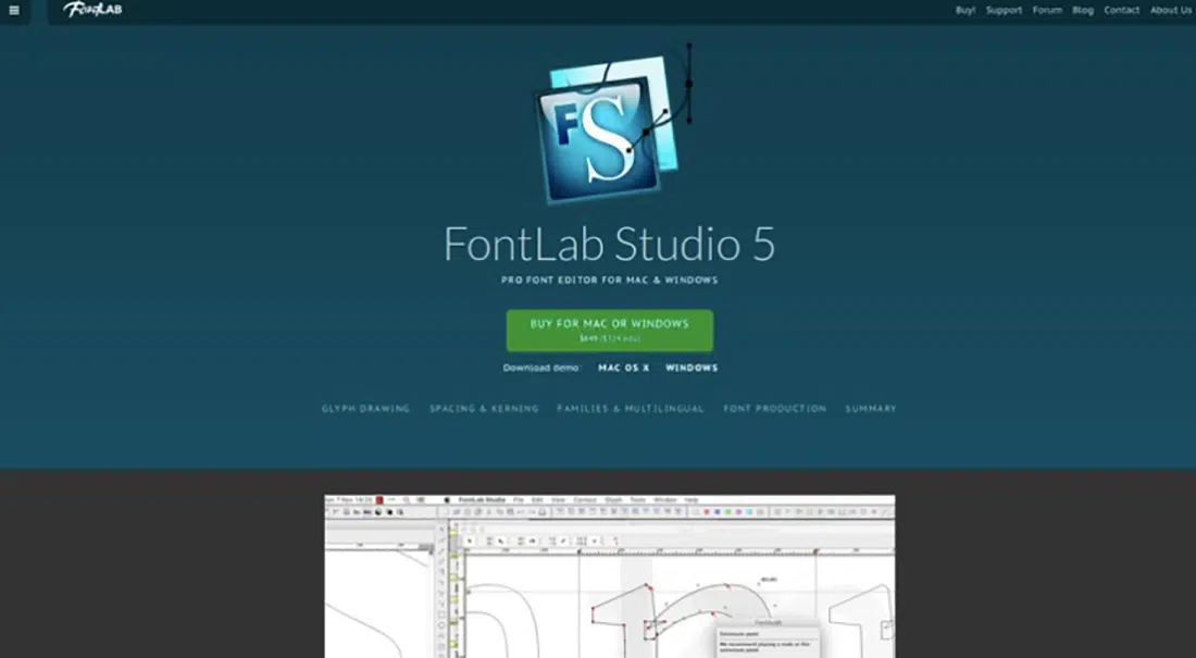 17 Estudio FontLab