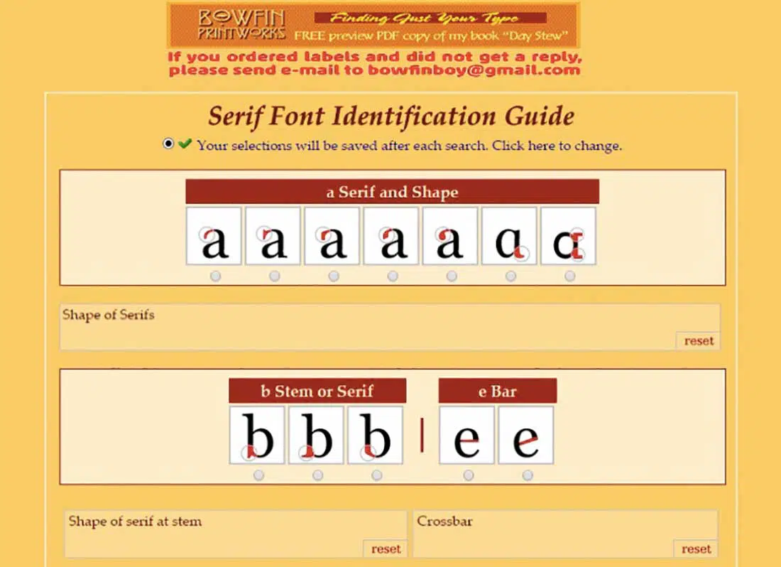 7 Panduan Identifikasi Huruf Serif