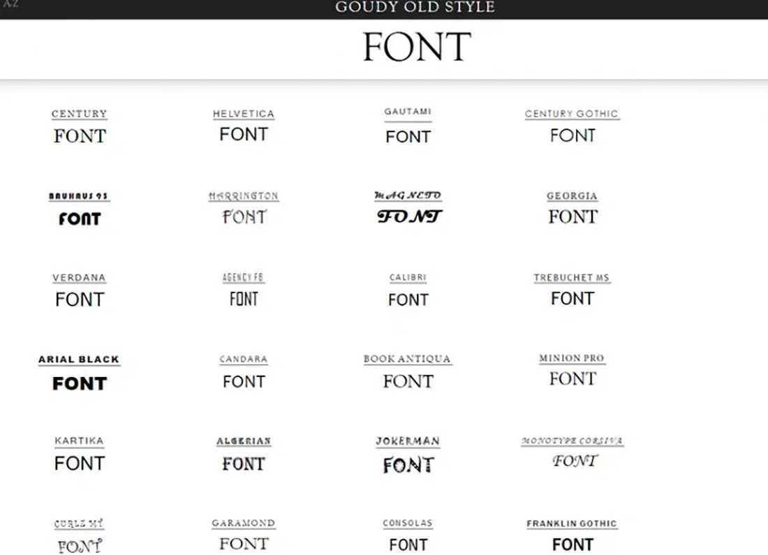 18 Membalik Alat Detektor Font Khas