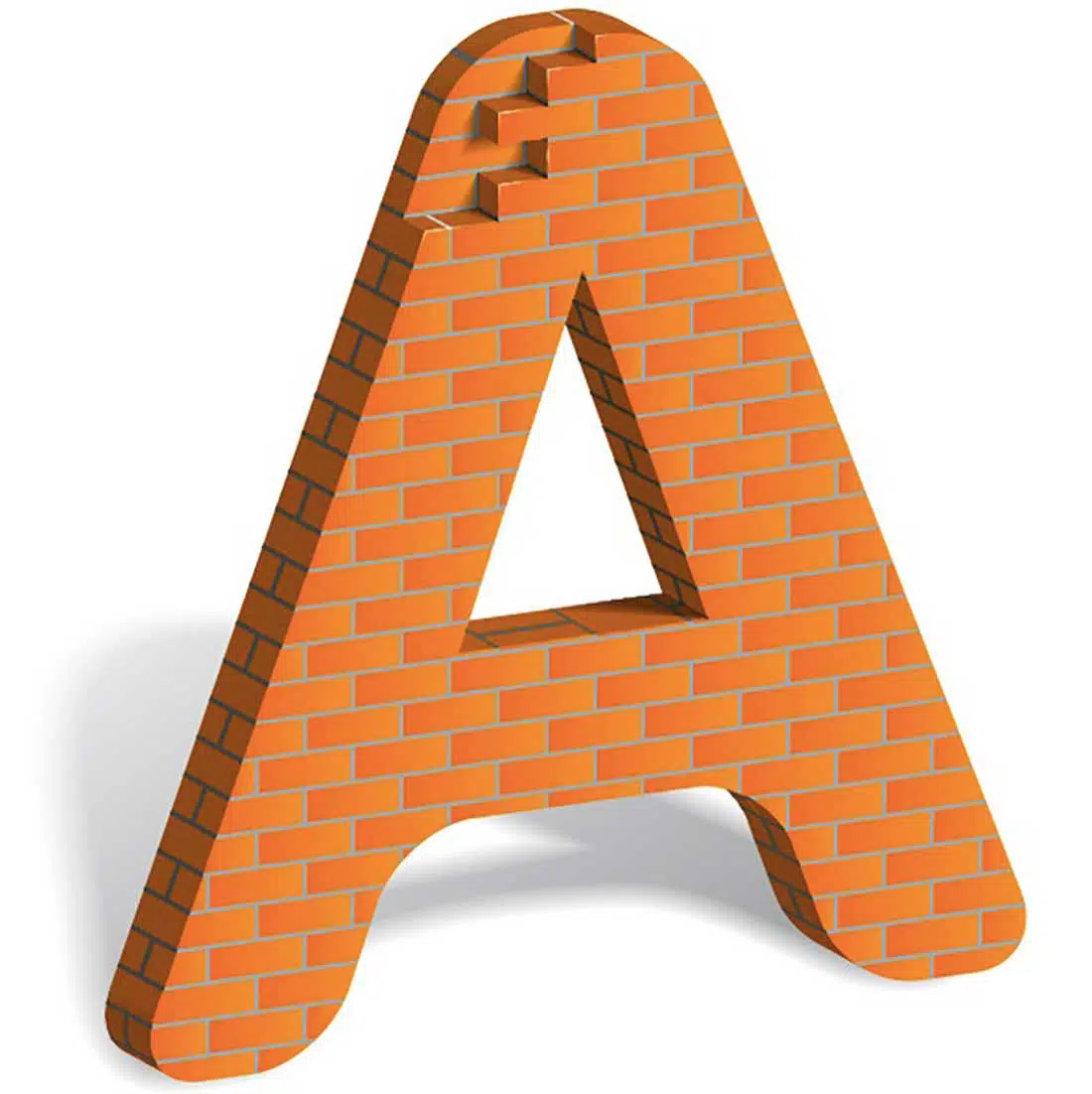 1 So erstellen Sie einen Brick Letter