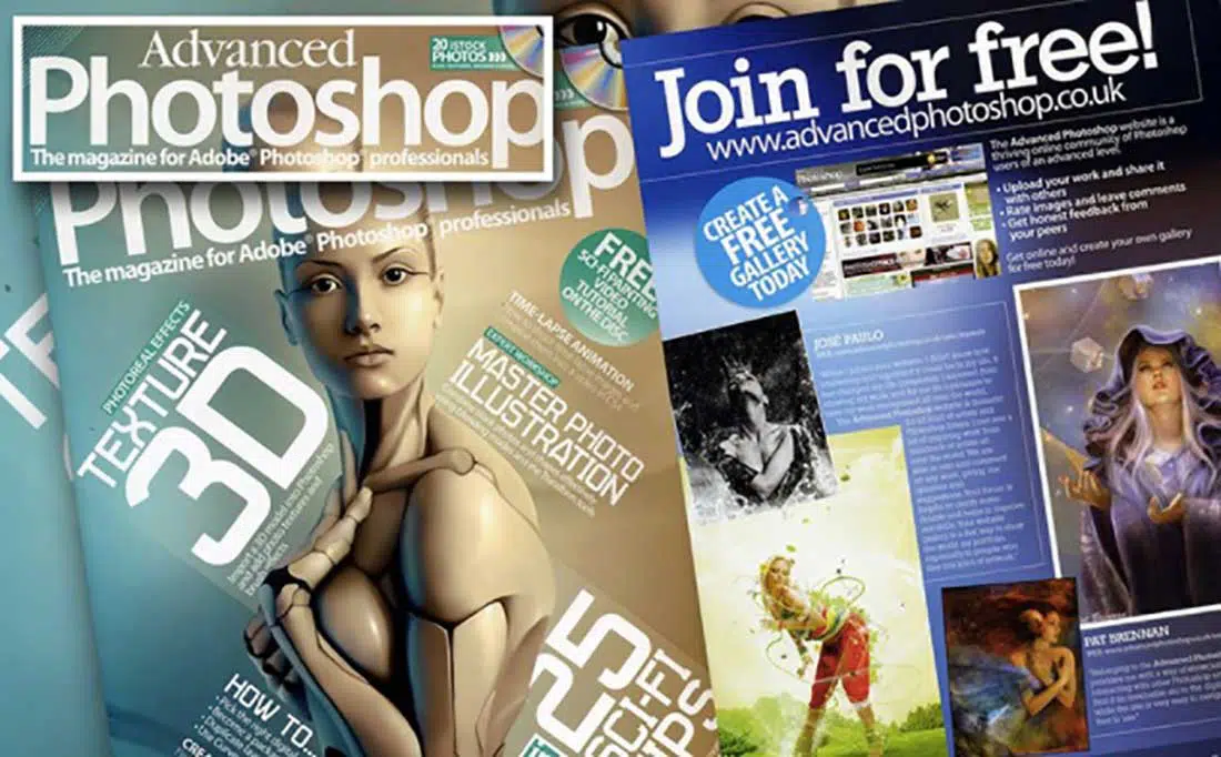 14 Revista avanzada de diseño gráfico con Photoshop