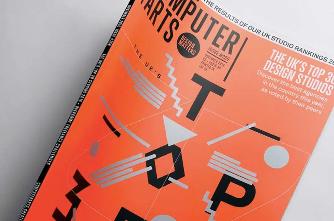 1 Magazines de conception graphique d'arts informatiques