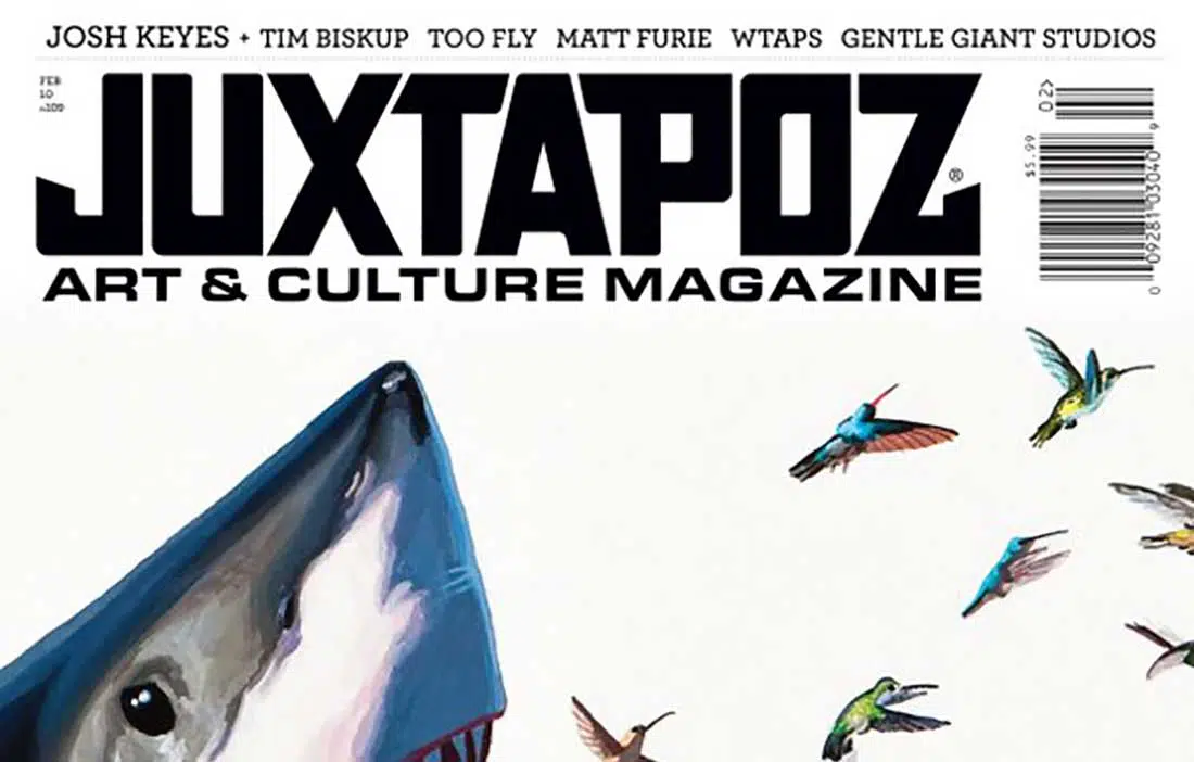 17 Juxtapoz 그래픽 디자인 매거진