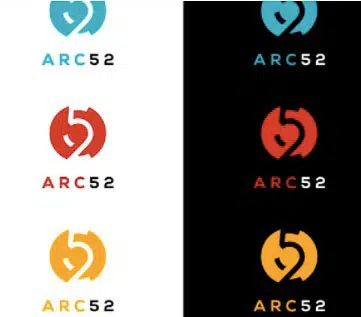 6 designs de logotipo Arc52 Circle