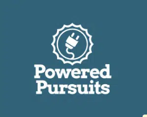 14 Powered Pursuits Circle Design de logotipo