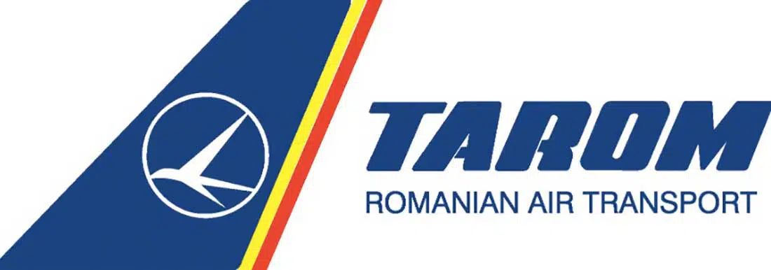 4 logos de la compagnie aérienne Tarom