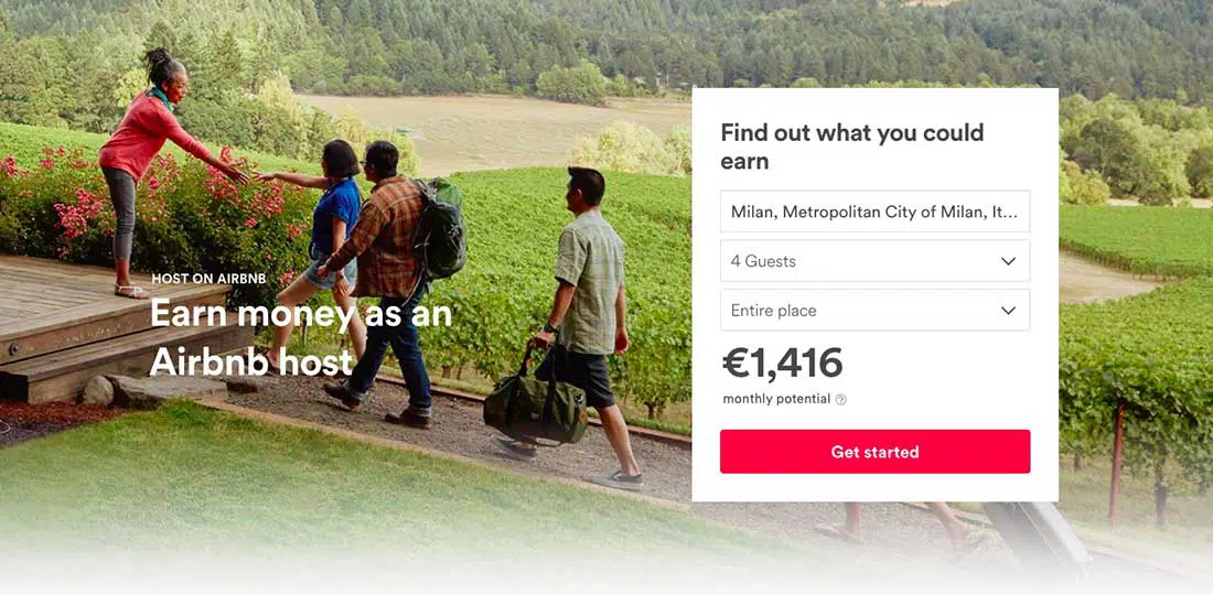 21 หน้า Landing Page ของ Airbnb