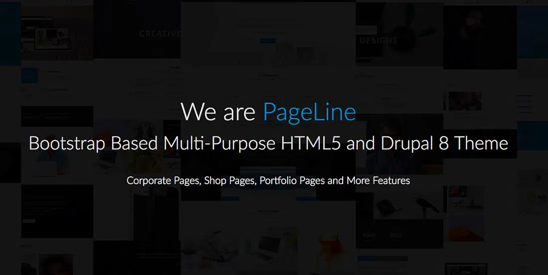 7 Modello di sito Web Ubercart di PageLine