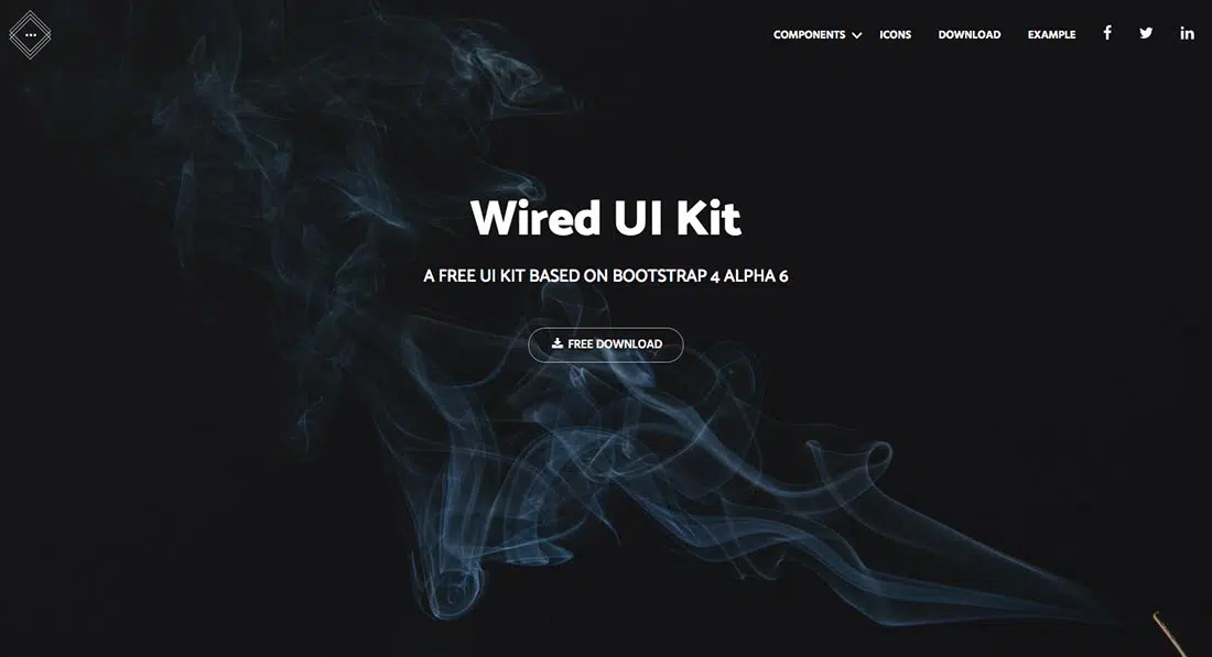 23 ธีม UI Kit Boostrap แบบมีสาย