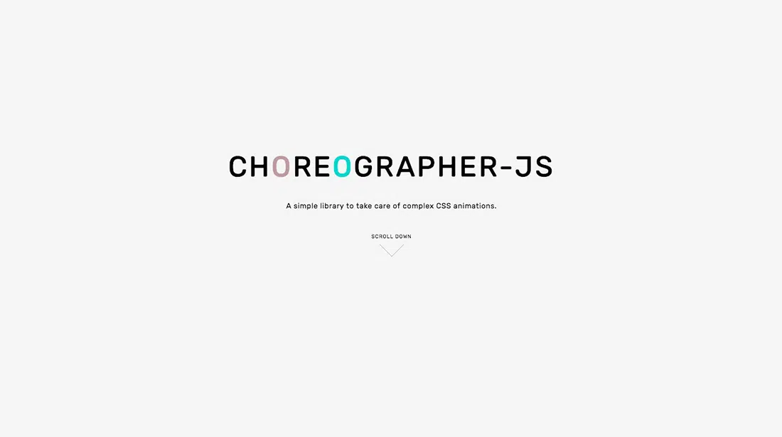 4 Animations du chorégraphe JS