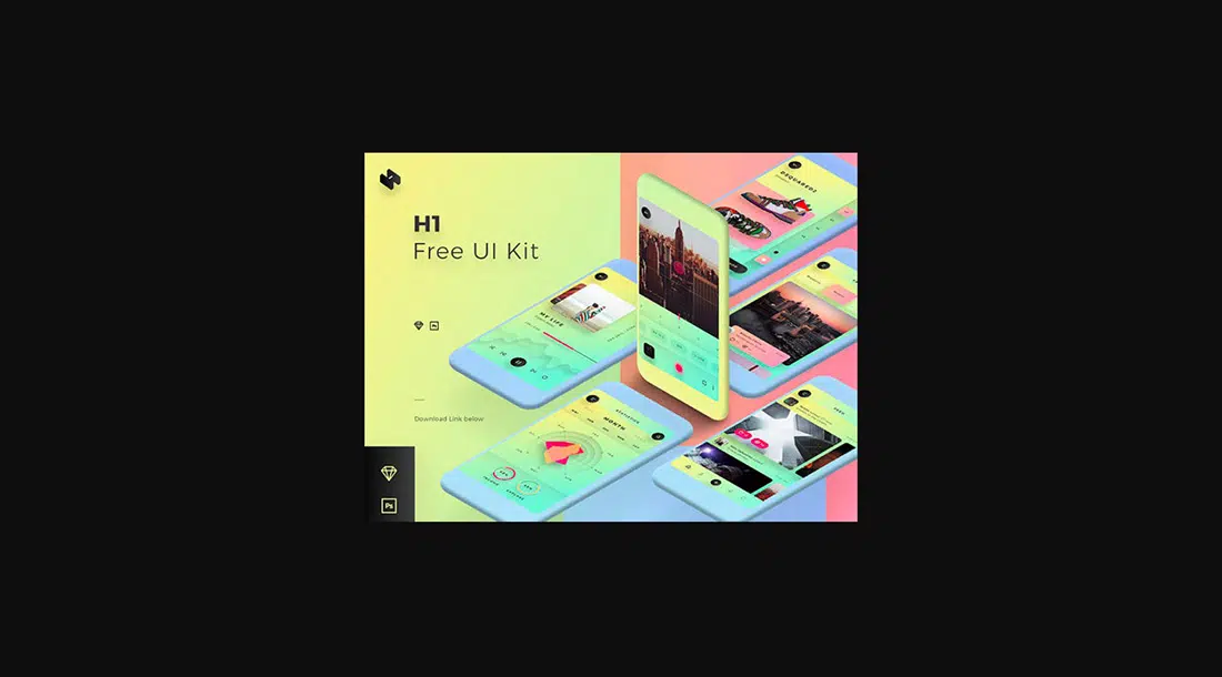 3 H1- Um kit de interface móvel colorido