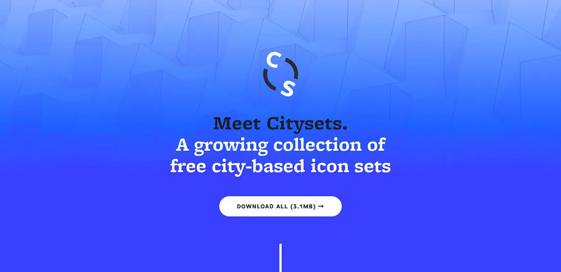 25 Citysets - Uma coleção gratuita de ícones baseados em cidades