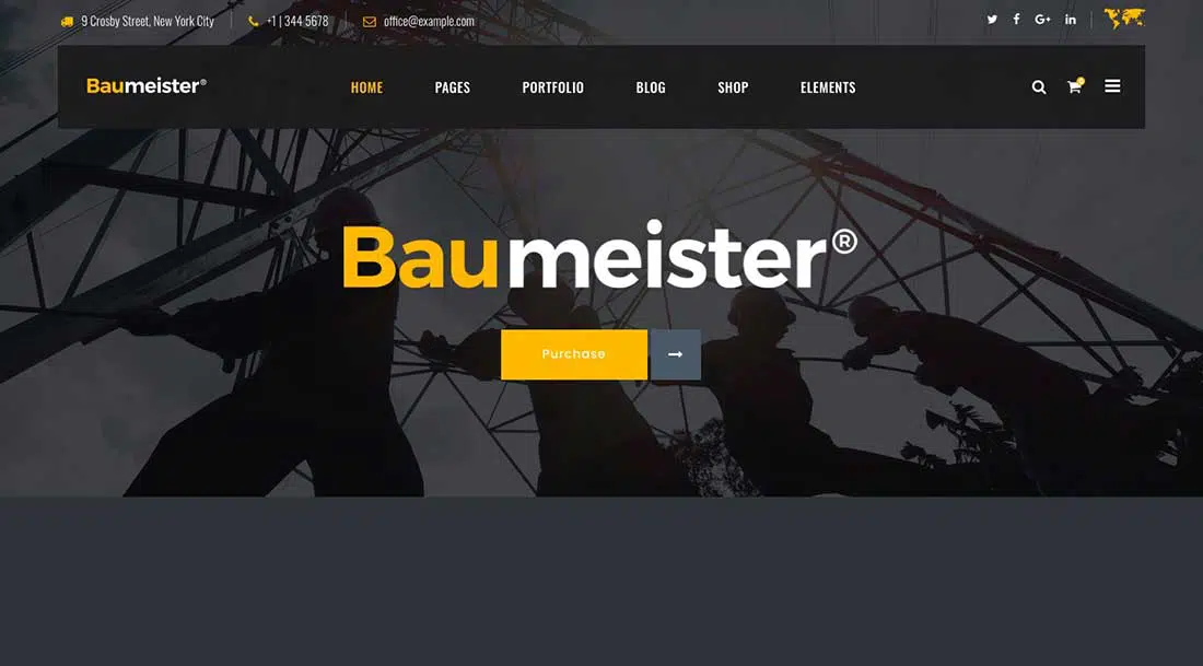 16 Baumeister - 工業和製造業的強大主題