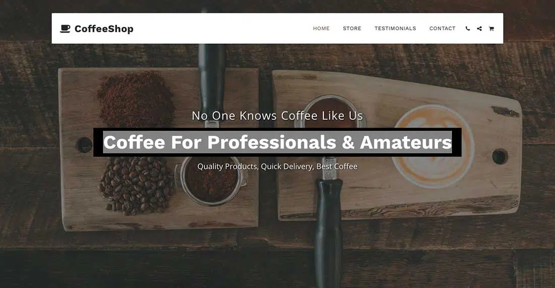 5 café para profesionales y aficionados