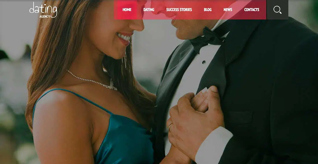 9 Tema de WordPress de romance en línea