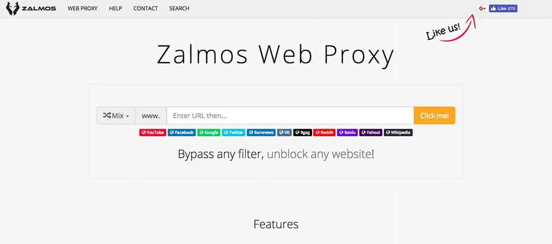 18 Proksi Web Zalmos