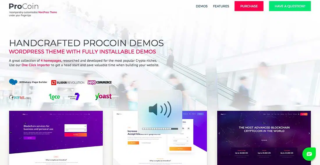 13 ProCoin - ICO & Cryptocurrency WordPress Theme