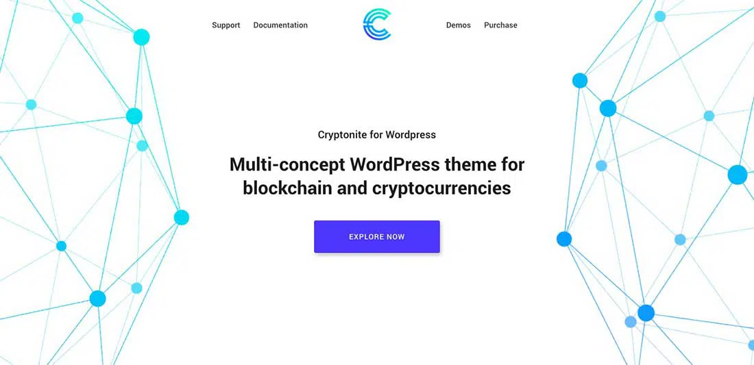 6 Cryptonite - سمة WordPress لـ Blockchain والعملات المشفرة