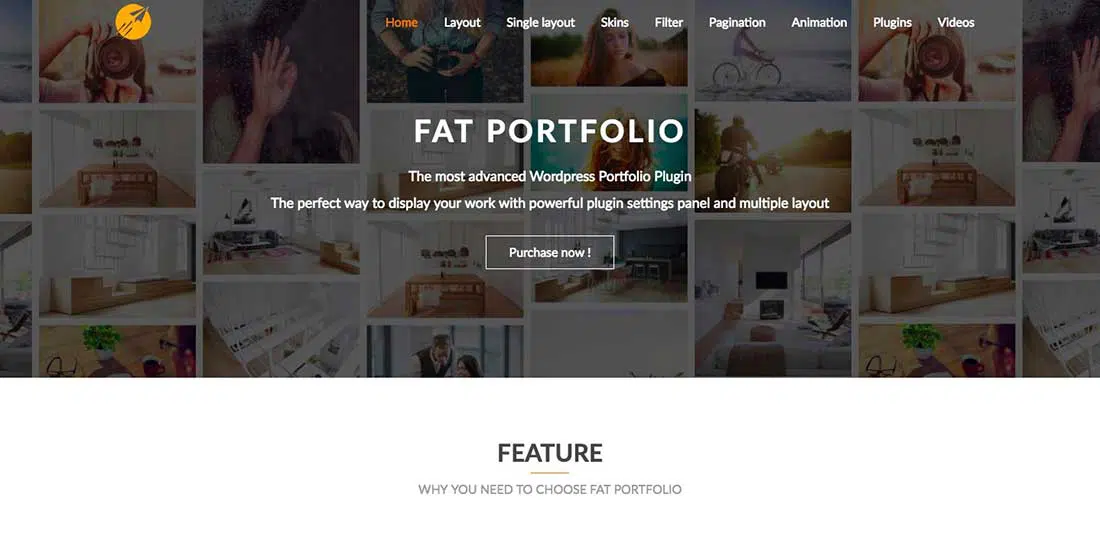 15 FAT Portfolio - ผลงานขั้นสูงสำหรับ WordPress