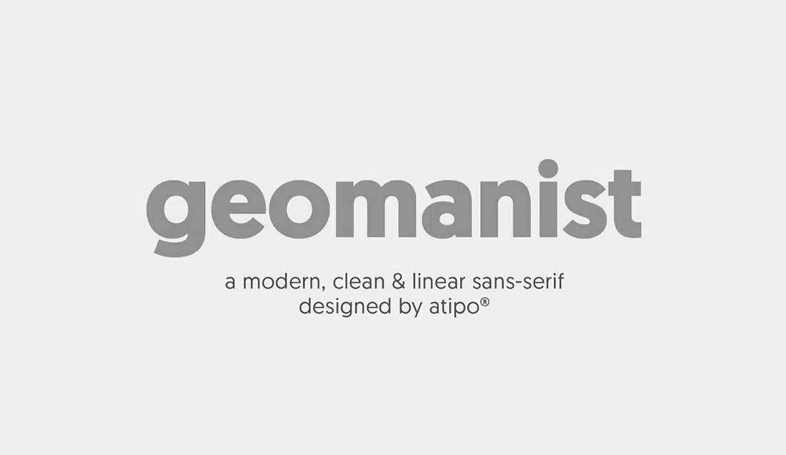 17 Font Elegan Gratis Geomanist