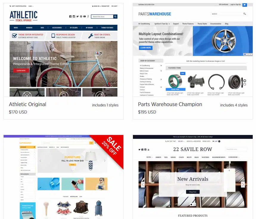 مواضيع Bigcommerce