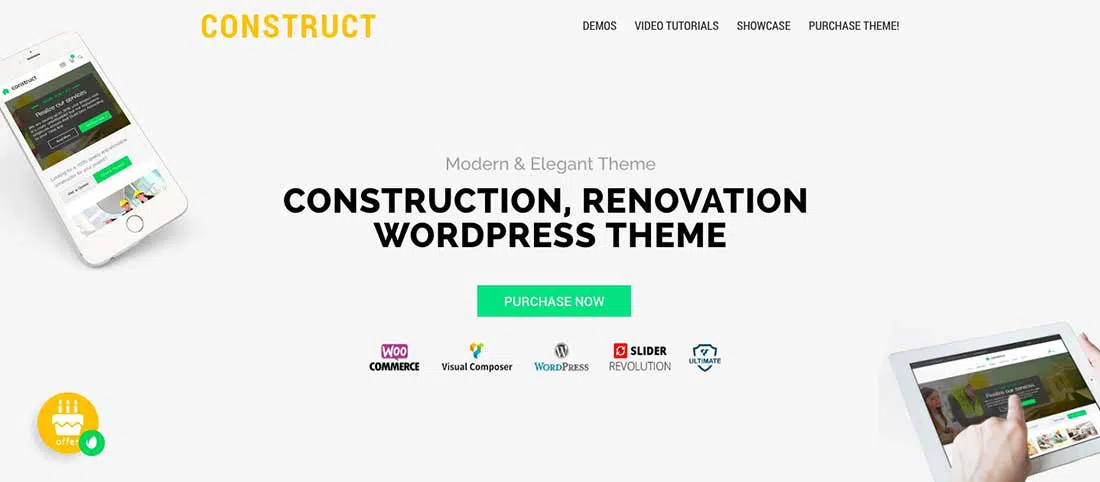 4 构建建筑 WordPress 主题