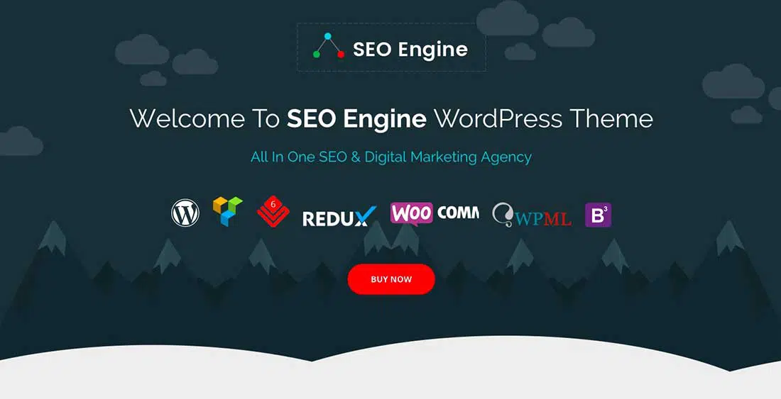 9 SEO Engine - SEO 和數字營銷機構 WordPress 主題