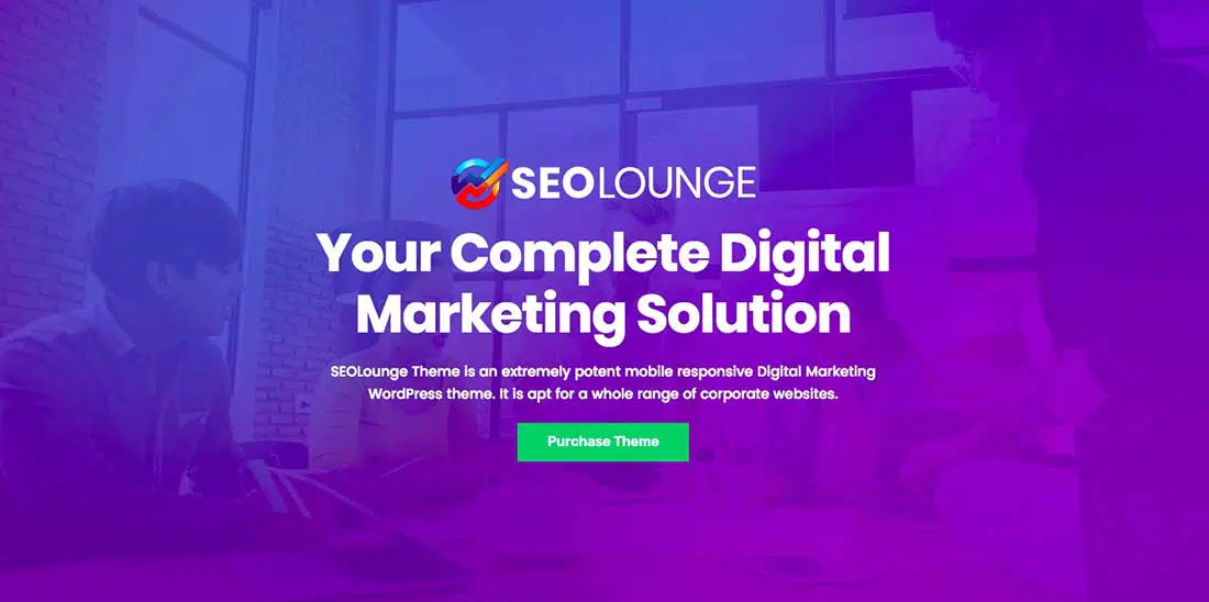 1 SEOLounge - Tema WordPress per agenzia SEO