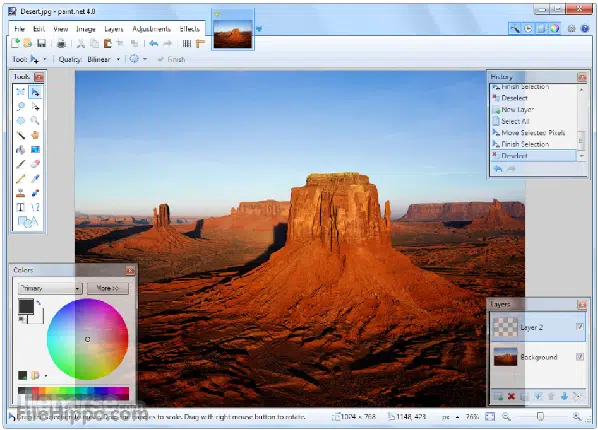 AdobePhotoshopの5つの最良の代替品-Paint.NET