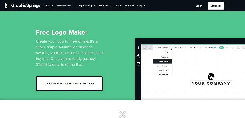8 лучших бесплатных инструментов для дизайна логотипов — Graphic Springs